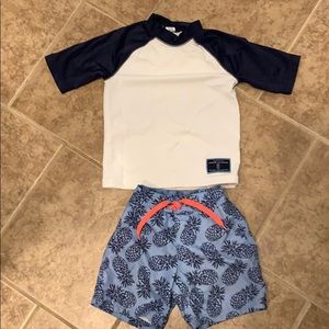 Janie and Jack Little boy swim suit